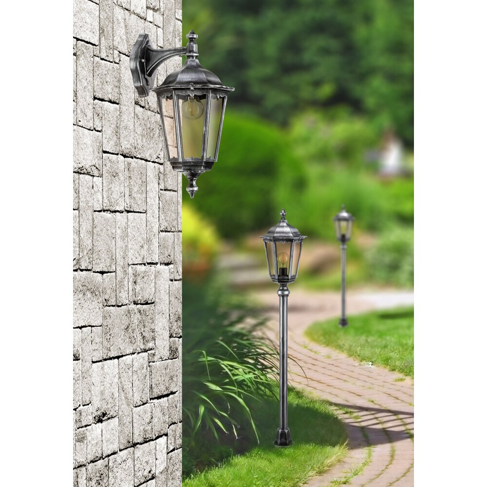 Illuminazione LCD Arrach Lampada da terra Nero, Argento, 1-Luce main product photo
