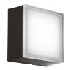 Illuminazione LCD Jachenau Plafoniera, Applique LED Antracite, 1-Luce