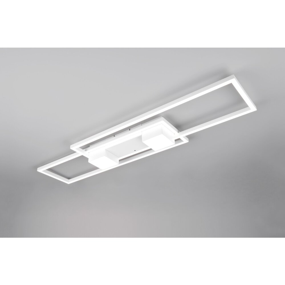 Illuminazione Trio Leuchten ALBANY Plafoniera LED Bianco, 1-Luce, Telecomando main product photo