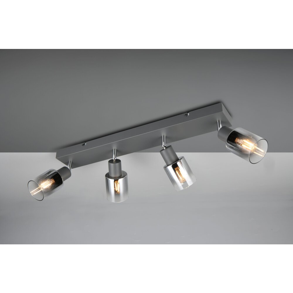 Illuminazione Reality Cadiz Faretto da soffitto Antracite, 4-Luci main product photo