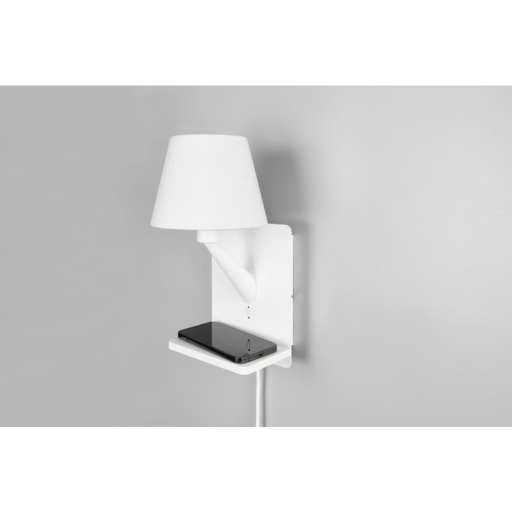 Illuminazione Trio Leuchten Comfort Applique Bianco, 1-Luce main product photo