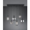 Illuminazione Trio Leuchten Diva Lampada a sospensione Nero, 6-Luci