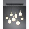 Illuminazione Trio Leuchten Diva Lampada a sospensione Ottone, 8-Luci Illuminazione Trio Leuchten Diva Lampada a sospensione Ottone, 8-Luci