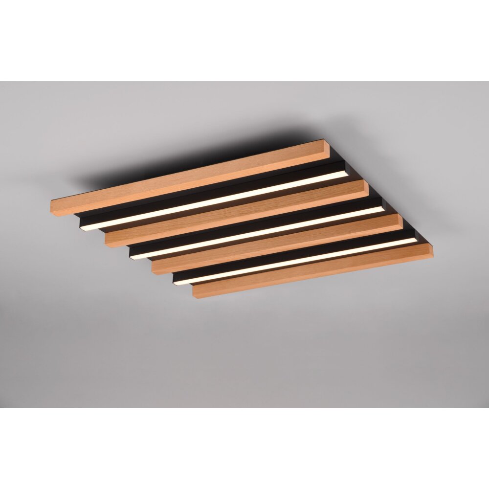 Illuminazione Trio Leuchten Fontana Plafoniera LED Nero, 1-Luce main product photo
