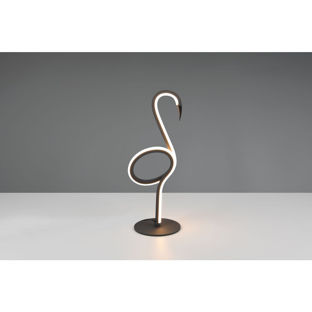 Illuminazione Reality Ingo Lampada da tavolo LED Nero, 1-Luce