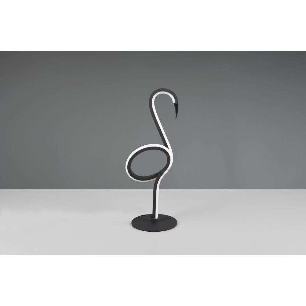 Illuminazione Reality Ingo Lampada da tavolo LED Nero, 1-Luce