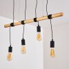 Lampada a Sospensione Oostkapelle Nero, 4-Luci Lampada a Sospensione Oostkapelle Nero, 4-Luci