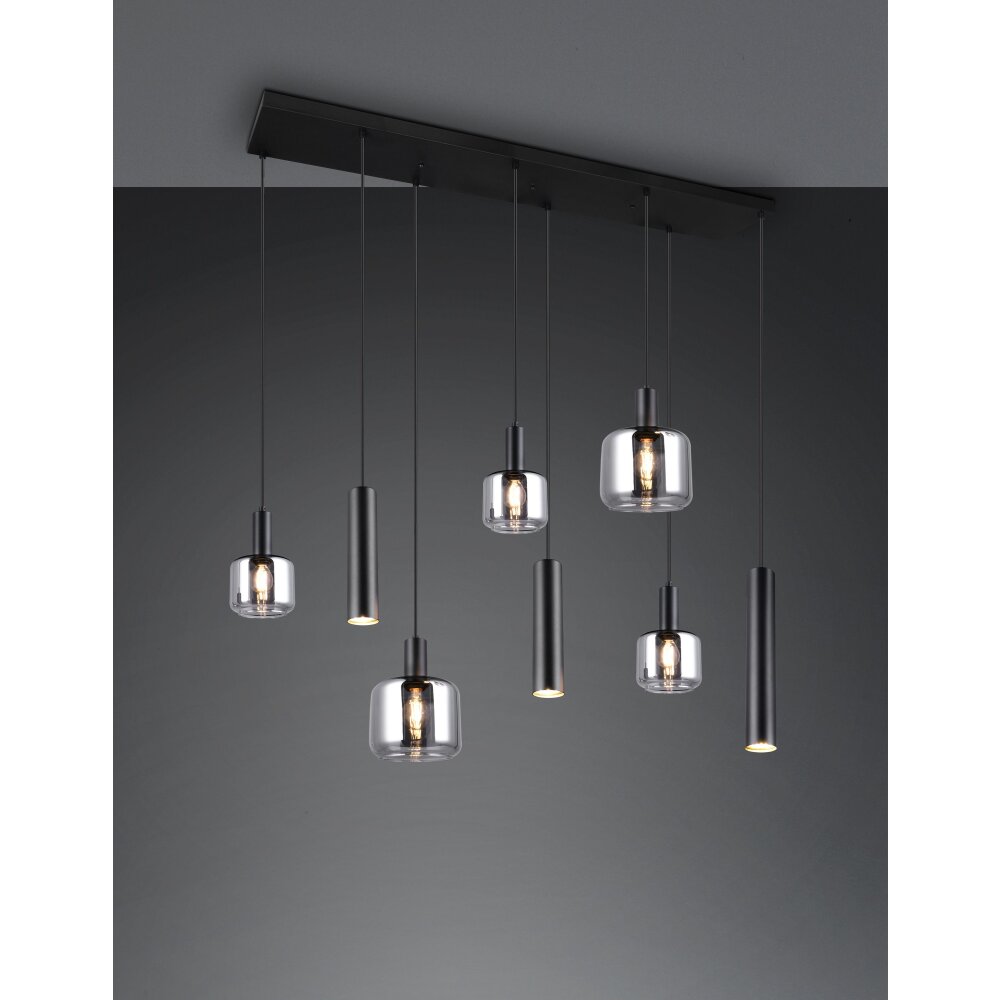 Illuminazione Trio Leuchten Mataro Nero, 8-Luci main product photo