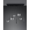 Illuminazione Trio Leuchten Mataro Nero, 8-Luci