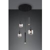 Illuminazione Trio Leuchten Mataro Lampada a sospensione Nero, 5-Luci