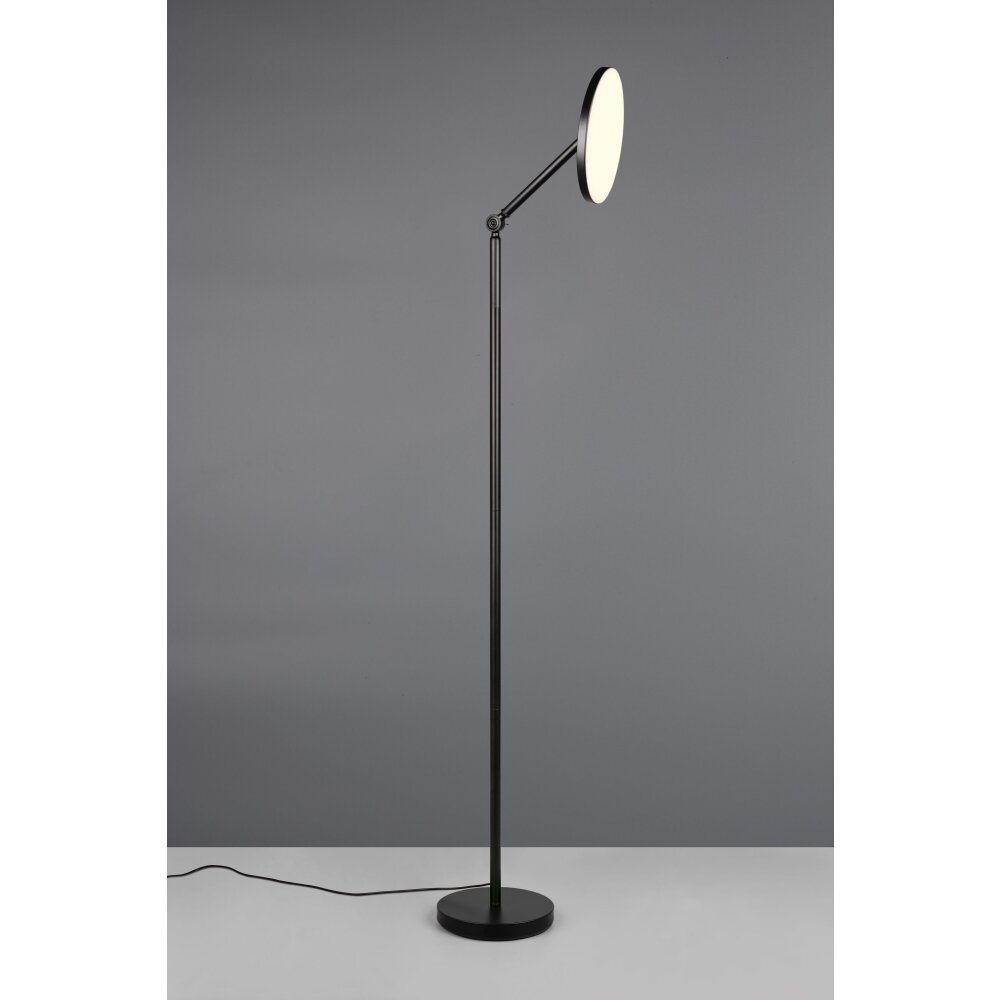 Illuminazione Reality Mondello Lampada da terra LED Nero, 1-Luce