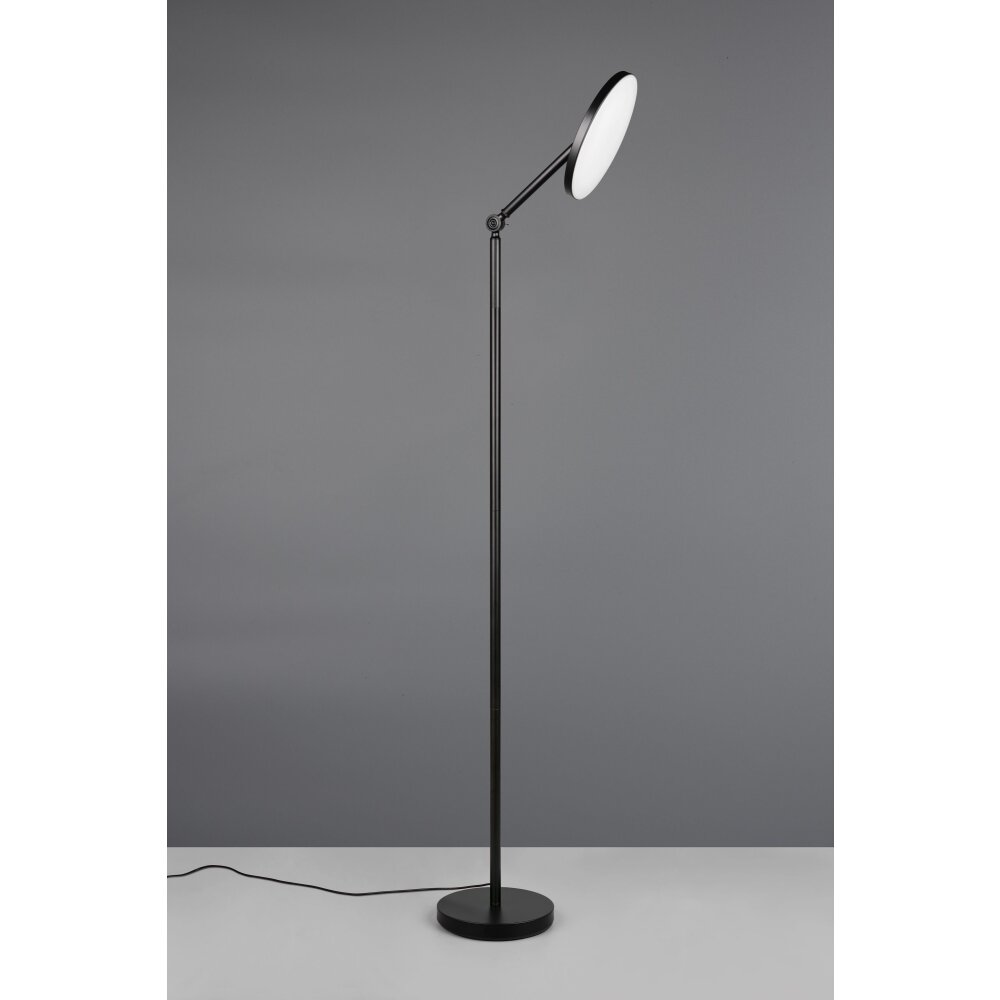Illuminazione Reality Mondello Lampada da terra LED Nero, 1-Luce