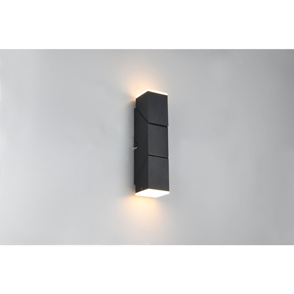 Illuminazione Trio Leuchten Raglan Applique LED Nero, 2-Luci main product photo