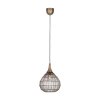 Illuminazione Trio Leuchten SORAYA Lampada a sospensione Ottone antico, 1-Luce Illuminazione Trio Leuchten SORAYA Lampada a sospensione Ottone antico, 1-Luce