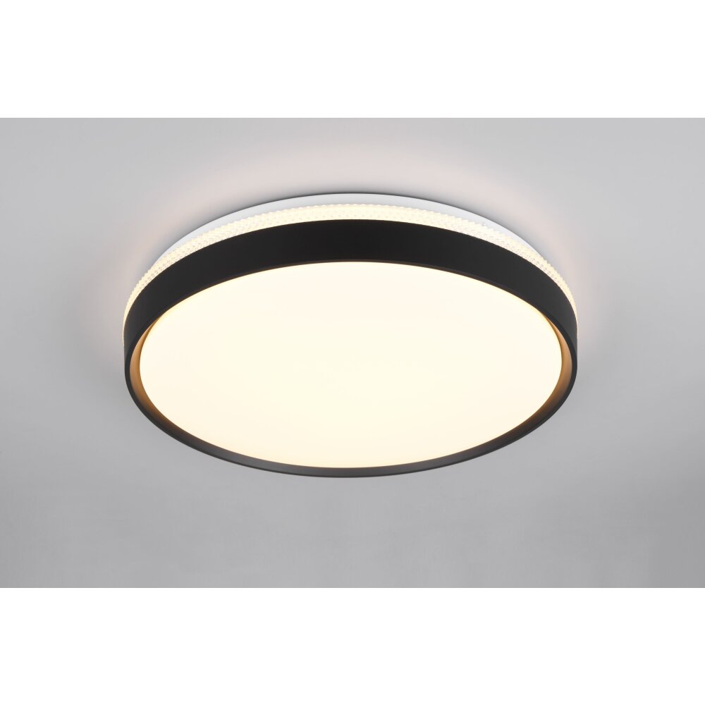 Illuminazione Reality Spacy Plafoniera LED Nero, 1-Luce, Telecomando main product photo