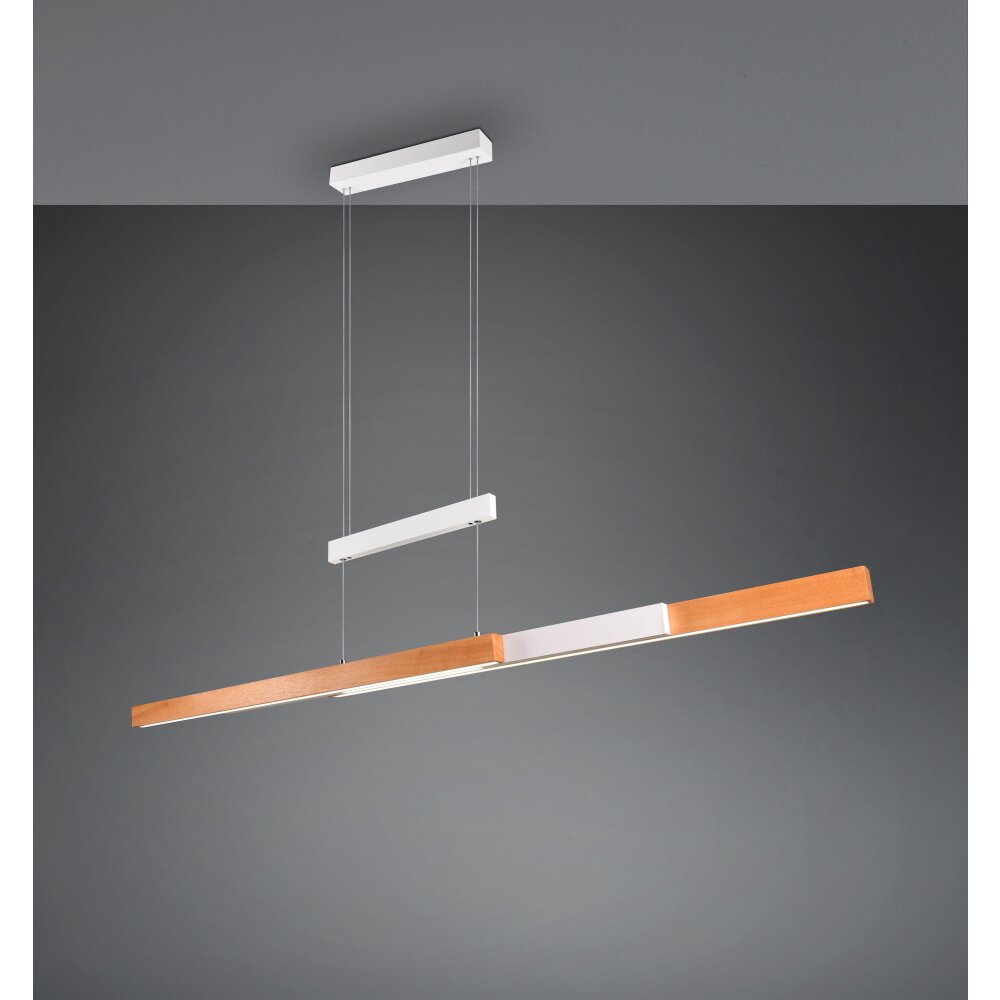 Illuminazione Trio Leuchten Trajan Lampada a sospensione LED Bianco, 1-Luce main product photo