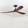 Follseland ventilatore da soffitto Marrone, Aspetto del legno, Nero