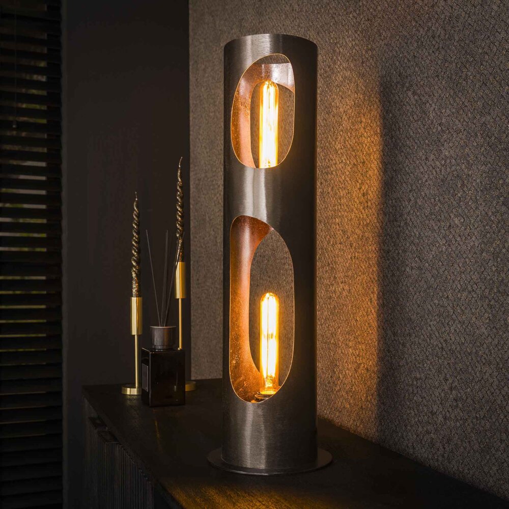 Pocinho Lampada da terra, Lampada da tavolo Nero, 2-Luci main product photo