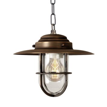 KS Verlichting Labenne Lampadario a sospensione Bronzo, Ramato, 1-Luce