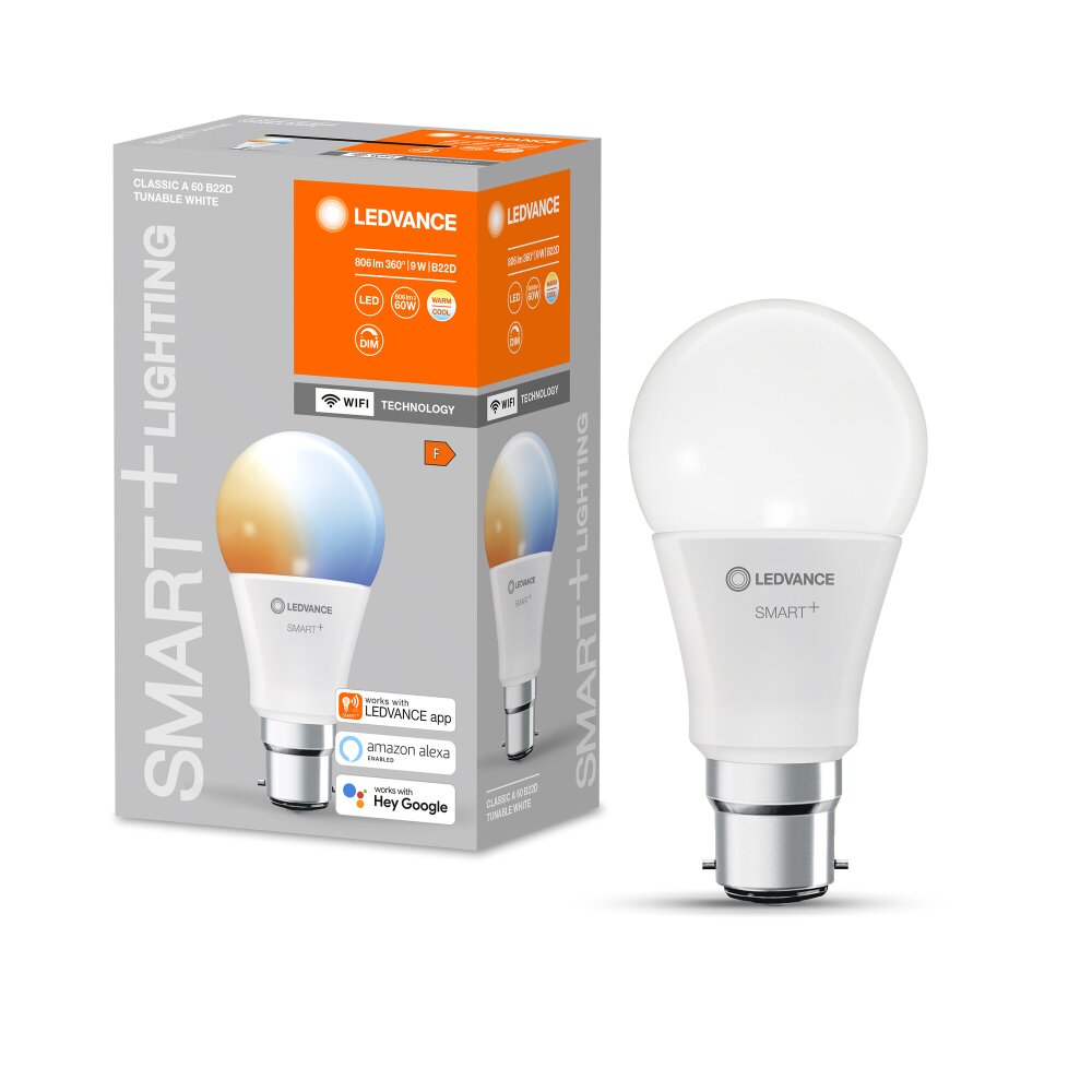 Illuminazione Ledvance B22d 9 Watt CCT (Regolabile) dimmerabile 806 Lumen main product photo