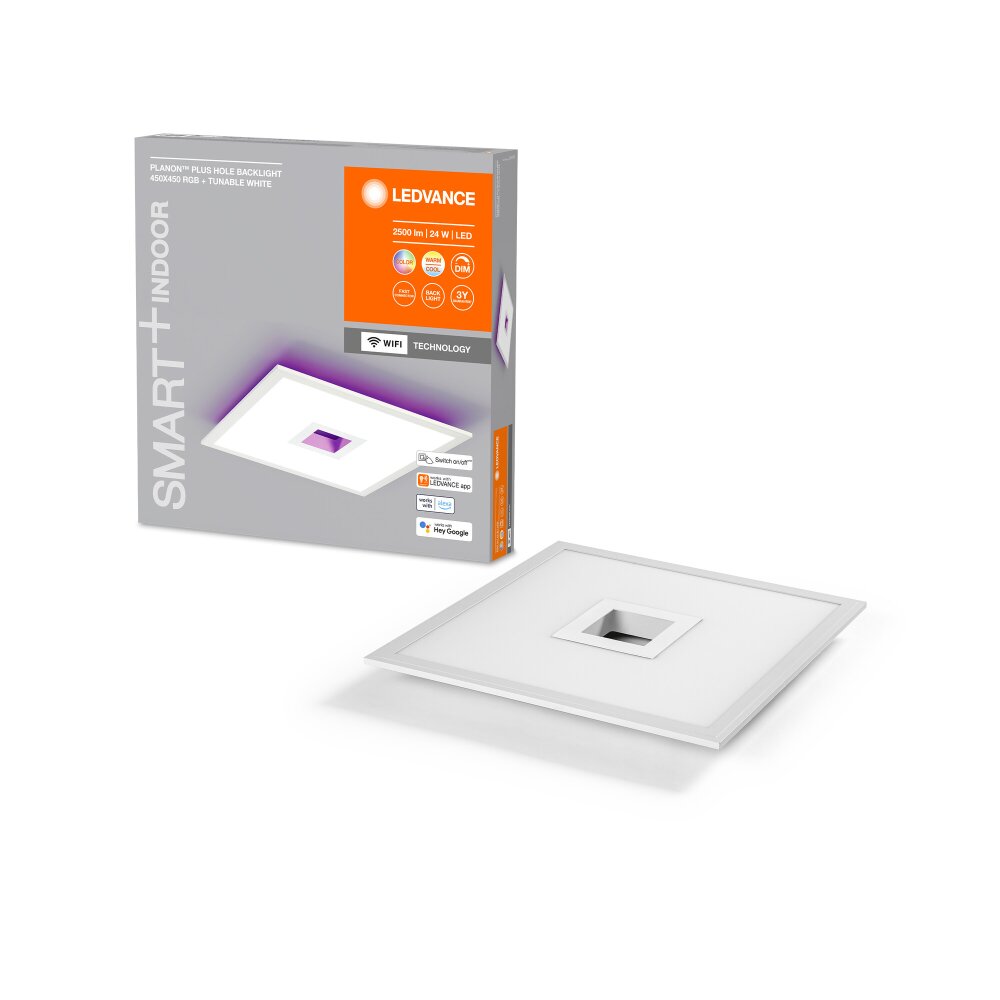 Illuminazione Ledvance Plus Applique e plafoniera LED Bianco, 1-Luce, Cambia colore main product photo
