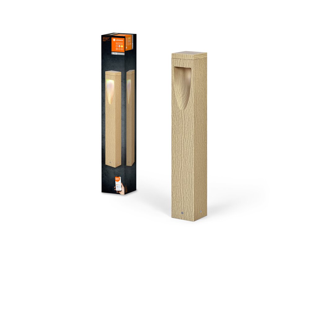 Illuminazione Ledvance WIF Illuminazione esterna LED Aspetto del legno, 1-Luce, Cambia colore main product photo