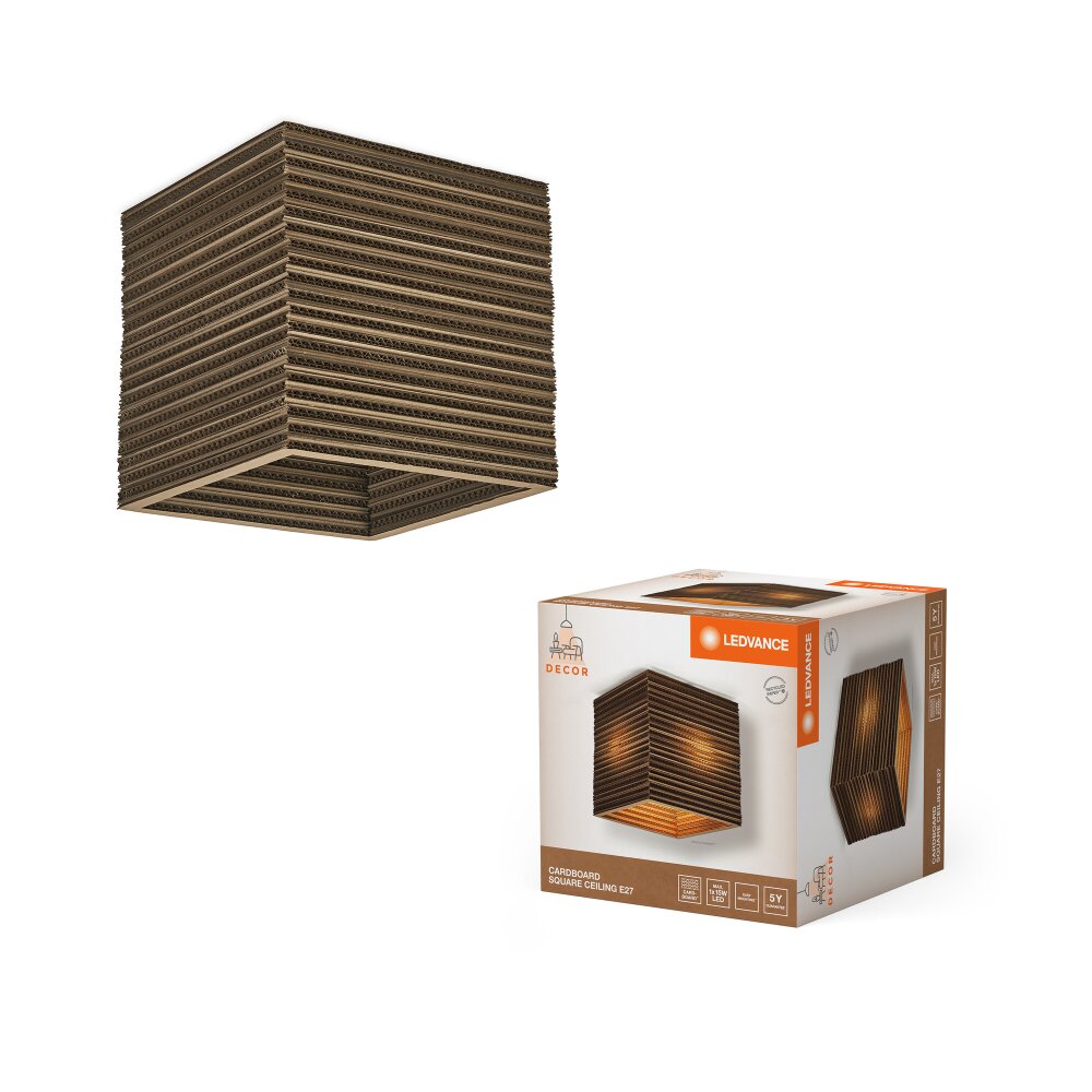 Illuminazione Ledvance DECOR Applique e plafoniera Marrone, 1-Luce main product photo