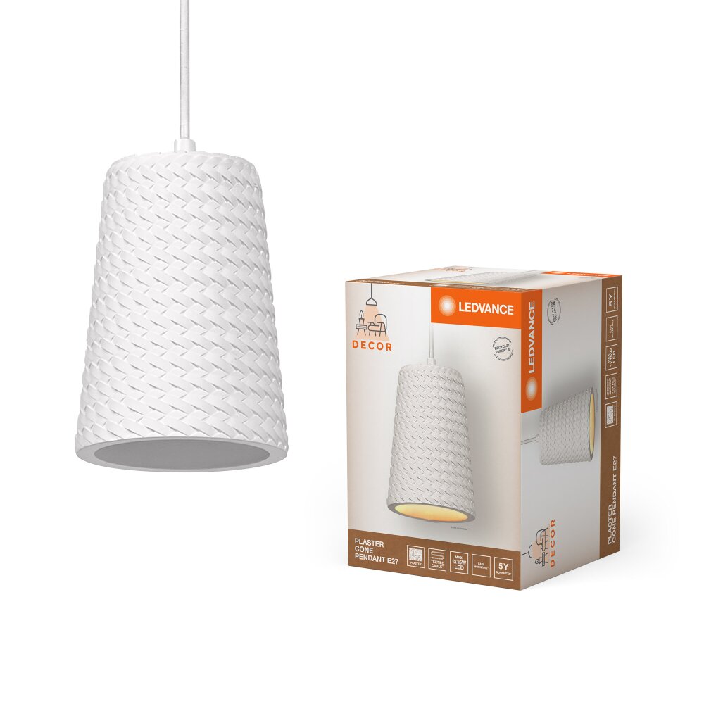 Illuminazione Ledvance DECOR Applique e plafoniera Bianco, 1-Luce main product photo