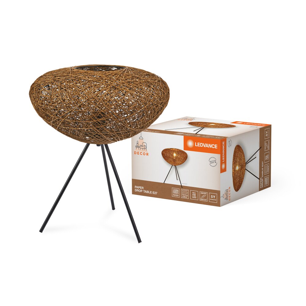 Illuminazione Ledvance DECOR Applique e plafoniera Beige, 1-Luce main product photo