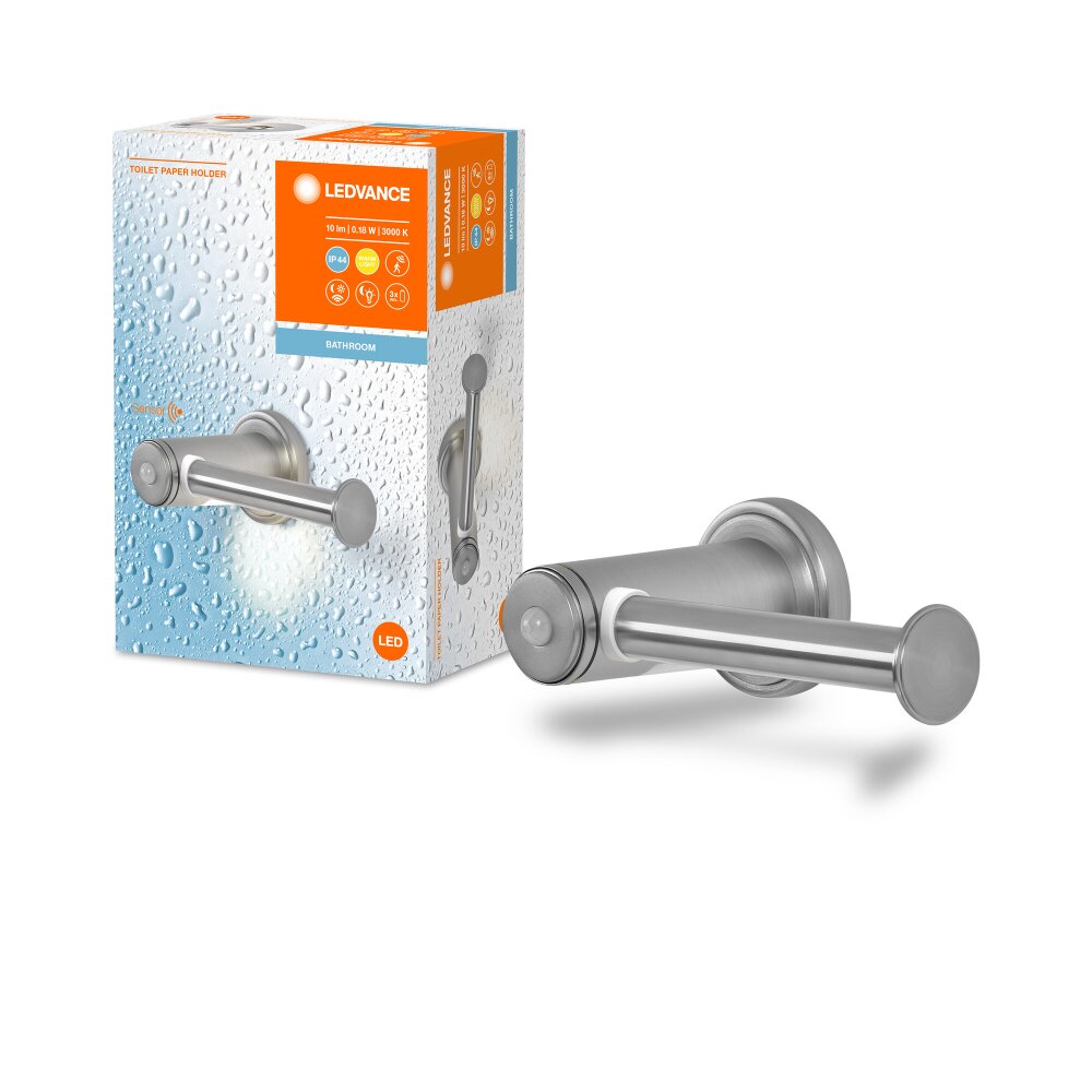 Illuminazione Ledvance BATHROOM Illuminazione bagno LED Argento, 1-Luce, Sensori di movimento main product photo