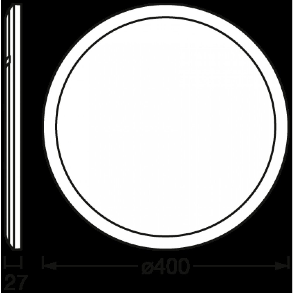 Illuminazione Ledvance ORBIS Applique e plafoniera LED Bianco, 1-Luce