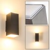 Laxa Applique da esterno LED Argento, 2-Luci