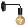 Lucide SCOTT Applique Nero, 1-Luce