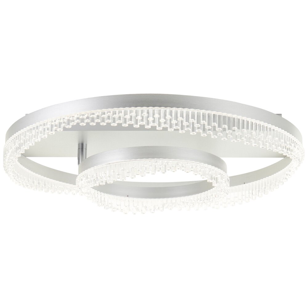 Illuminazione Brilliant Aurora Plafoniera LED Argento, 1-Luce, Telecomando main product photo