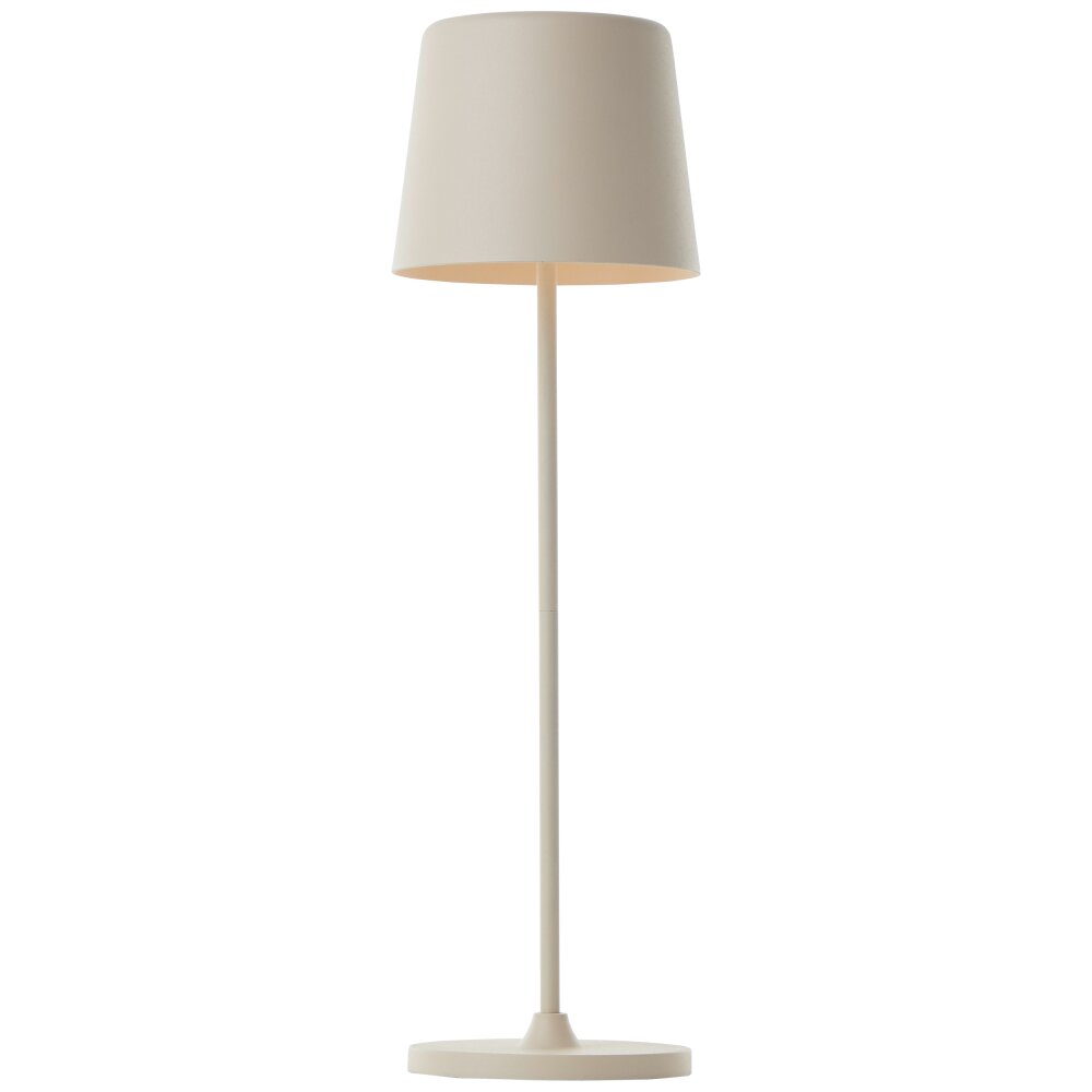 Illuminazione Brilliant Kaami Lampada da tavolo LED Beige, 1-Luce main product photo