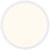 Illuminazione Brilliant Briston Plafoniera LED Bianco, 1-Luce, Telecomando