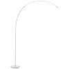 Illuminazione Brilliant Bow Lampada da terra, Lampade ad arco LED Argento, 1-Luce