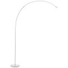 Illuminazione Brilliant Bow Lampada da terra, Lampade ad arco LED Argento, 1-Luce