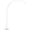 Illuminazione Brilliant Bow Lampada da terra, Lampade ad arco LED Argento, 1-Luce