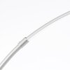 Illuminazione Brilliant Bow Lampada da terra, Lampade ad arco LED Argento, 1-Luce