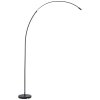 Illuminazione Brilliant Bow Lampada da terra, Lampade ad arco LED Nero, 1-Luce