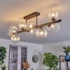 Chehalis Plafoniera, Lampada a sfera Chiaro, 8-Luci