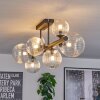 Chehalis Plafoniera, Lampada a sfera Chiaro, 8-Luci