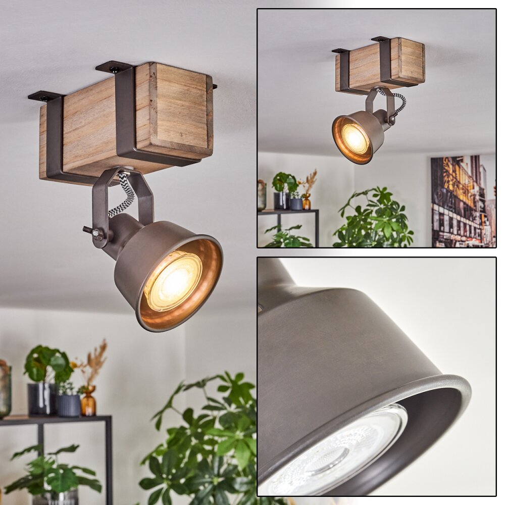Pehefito Plafoniera, Faretto da soffitto Grigio, Écru, 1-Luce main product photo
