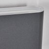 Paranhas Lampada da parete per esterno, Illuminazione bagno, Lampade Up & Down, Applique Antracite, 1-Luce