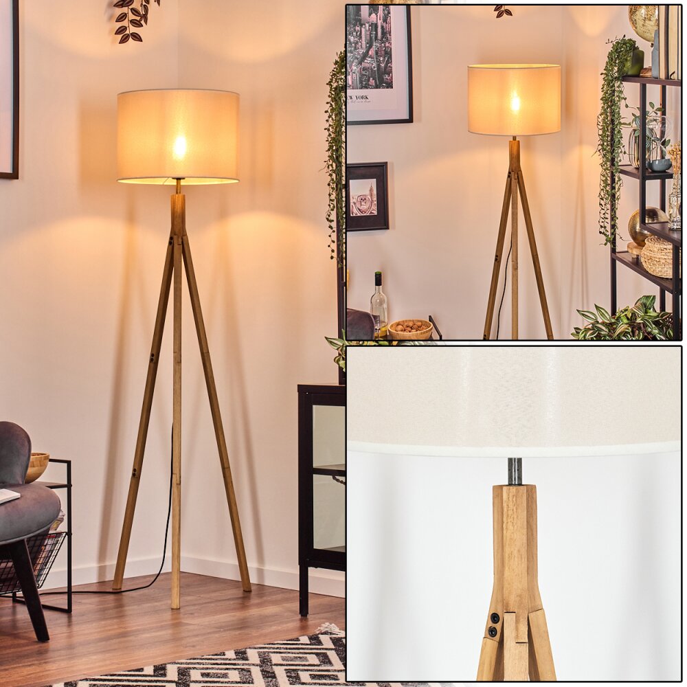 Bassagoda Lampada da terra Écru, 1-Luce main product photo