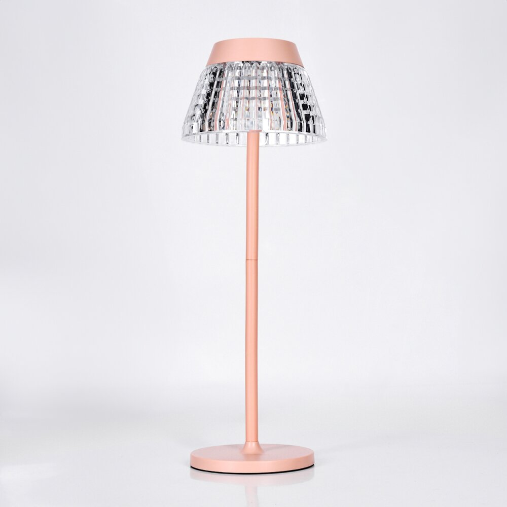 Macos Lampada da scrivania, Lampada da tavolo, Lampada da letture LED Fucsia, 1-Luce