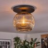 Ripoll Plafoniera, Lampada a sfera Grigio fumo, 1-Luce