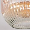 Ripoll Plafoniera, Lampada a sfera Ambrato, Chiaro, 1-Luce