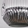 Ripoll Plafoniera, Lampada a sfera Cromo, Grigio fumo, 1-Luce
